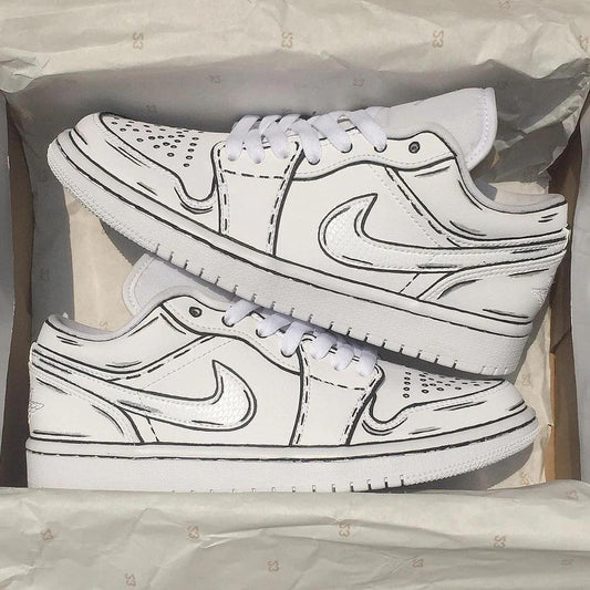 Nike 2D Air force 1's